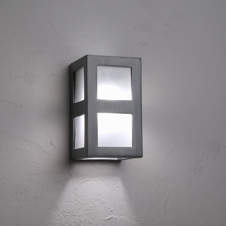 Luxury Lighting Varien Bay 9.5in. High Ceramic Outdoor Wall Light, Antique Pewter Finish 185-77(W6) APew u/d7-17